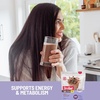 image:imageSlimFast High Protein Meal Replacement Powder 26 Servings Advanced Nutrition Smoothie Mix with Vitamin and Mineral Blend Gluten Free Vanilla Cream 153 PoundsMocha Cappuccino