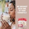 image:imageSlimFast Keto Meal Replacement Powder Keto Meal Replacement Shake Low Carb Whey Protein Collagen Protein Grass Fed Butter Weight Loss Shakes Powder Gluten Free Vanilla Cake Batter 10 ServingsVanilla Cake Batter