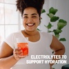image:imageSlimFast Hydration Packets Intermittent Fasting Electrolytes Drink Mix Packets Intermittent Fasting Powder Energy Powder Drink Mix Caffeine Electrolytes for Hydration Berry Lemonade 12 CountFruit Punch