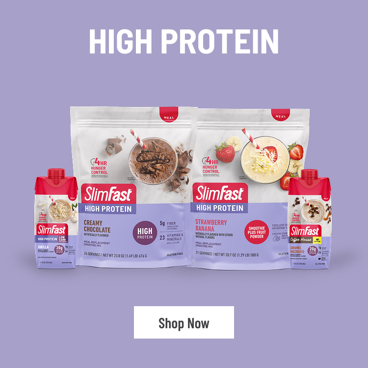 SlimFast | Protein Shakes & Snack Bars,Fuel Your Healthy Lifestyle