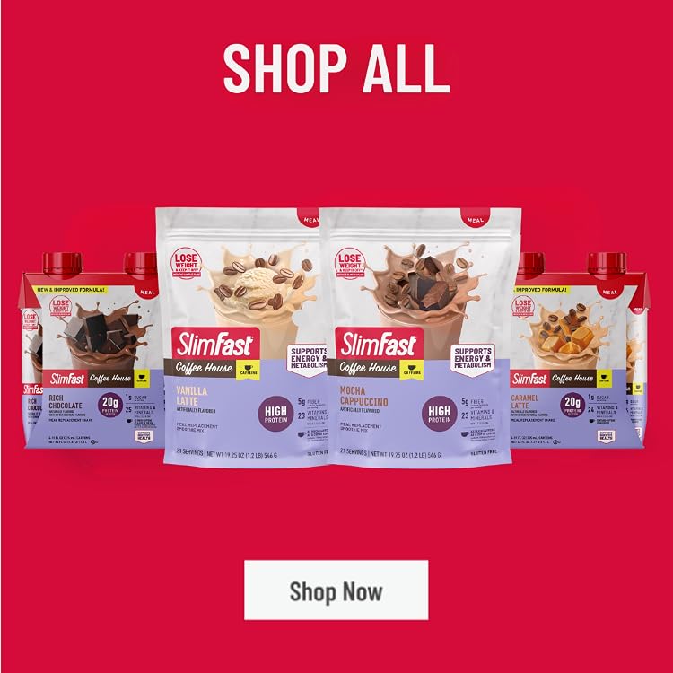 SlimFast | Protein Shakes & Snack Bars,Fuel Your Healthy Lifestyle